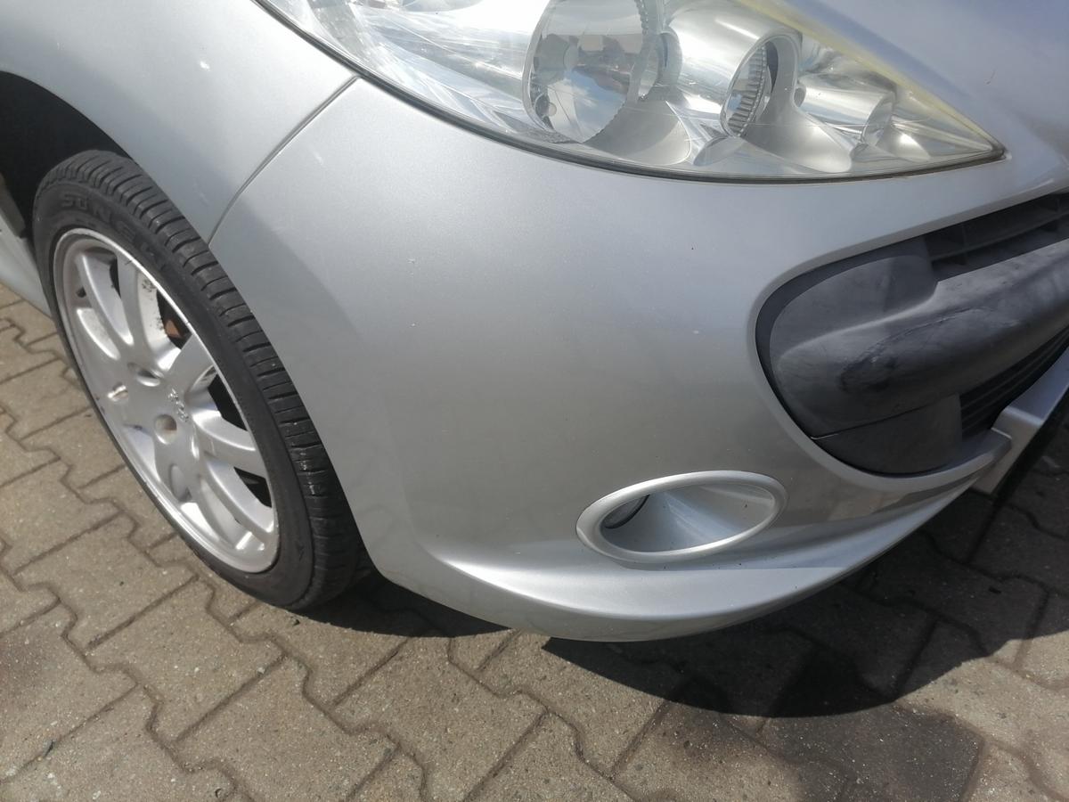 Peugeot206+ original Sto&szlig;stange Stossf&auml;nger vorn EZR Aluminiumgrau Bj.2011